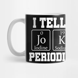 I Tell Dad Jokes Periodically Funny Vintage Fathers Day Mug